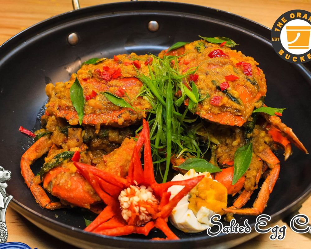salted egg crab